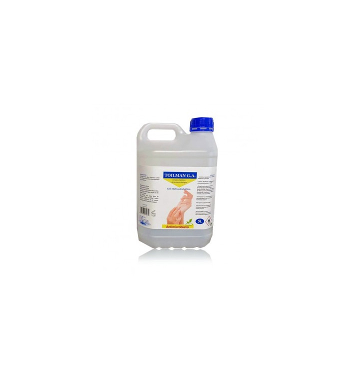 Gel sanitaire hydroalcoolique antibactérien 5000ml (1 Uté)