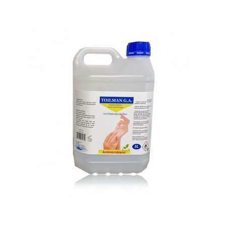 Gel sanitaire hydroalcoolique antibactérien 5000ml (1 Uté)