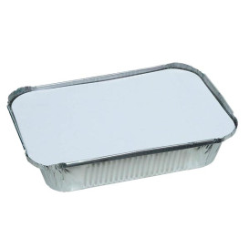 Couvercle Carton Emballage Aluminium 250ml (100 Utés)