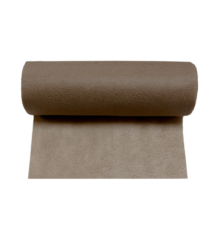 Nappe Rouleau en Non-Tissé PLUS Marron 1,2x45m P40cm (1 Uté)