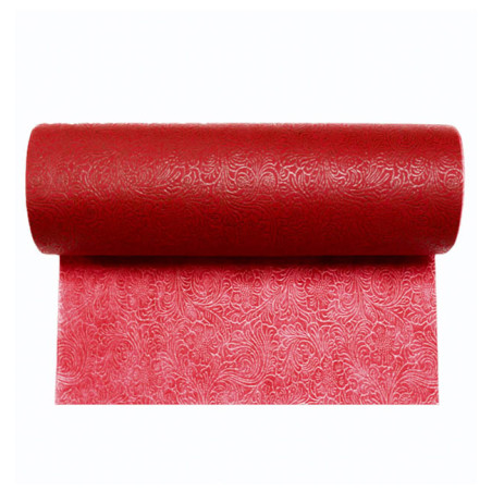 Niet geweven PLUS Tafelkleed rol Rood 1,2x45m P40cm (1 stuk) 