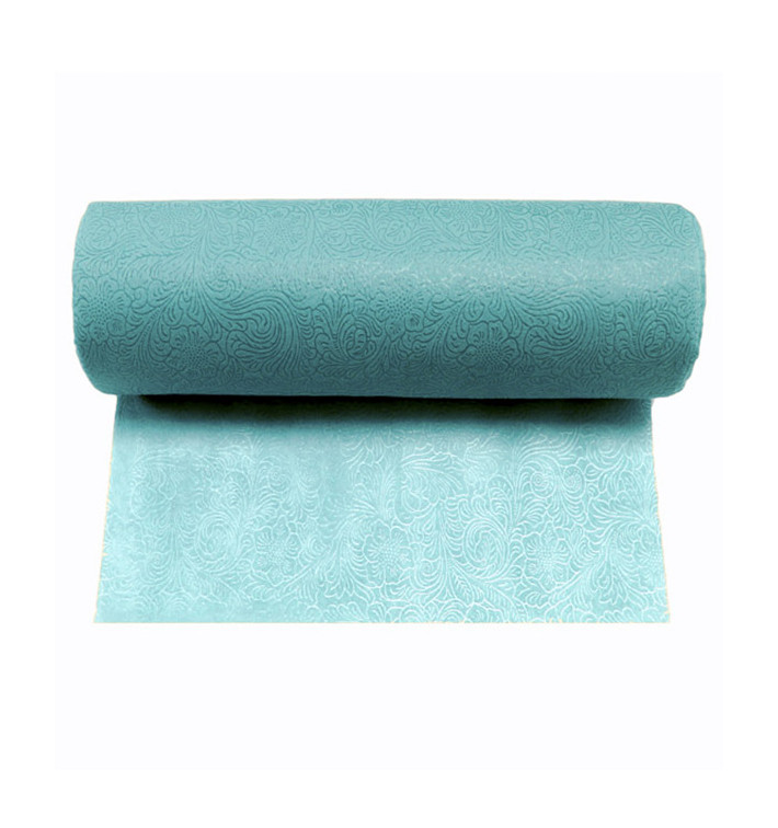 Nappe Rouleau en Non-Tissé PLUS Turquoise 1,2x45m P40cm (6 Utés)