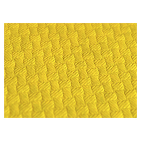 Nappe en papier 1,2x1,2m Jaune 40g (300 Utés)