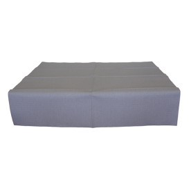 Nappe en papier 1,2x1,2 Mètre Gris 40g (300 Unités)