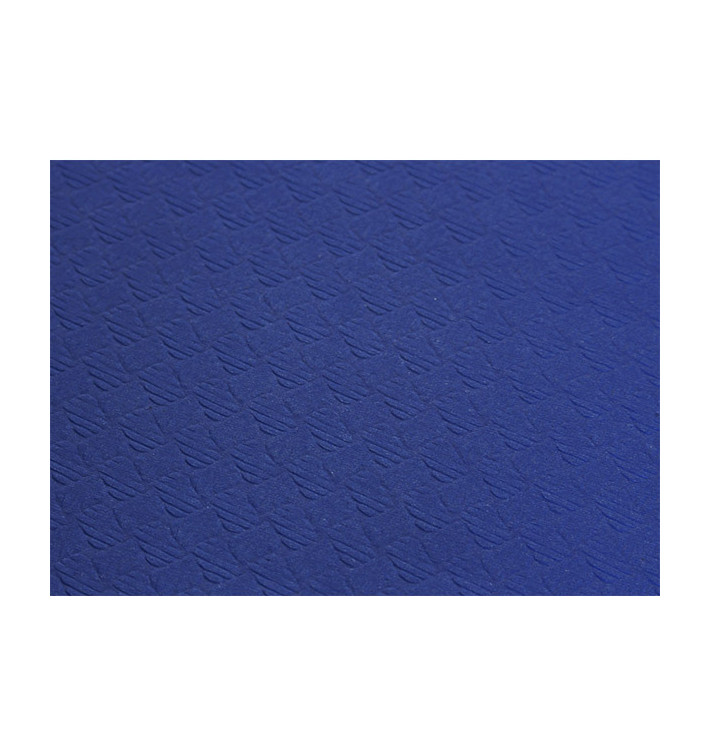 Nappe en papier 1,2x1,2 Mètre Bleu 40g (300 Unités)