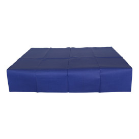 Nappe en papier 1,2x1,2 Mètre Bleu 40g (300 Unités)