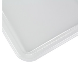 Plateau Plastique RPET Transparent 35x24cm (10 Utés)