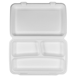 Suikerriet Gescharnierd Panini Container 3C 38x48,3x6,15cm (50 stuks) 