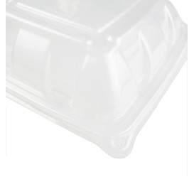 Plastic koepel Deksel PP voor Container 23x23cm (50 stuks) 