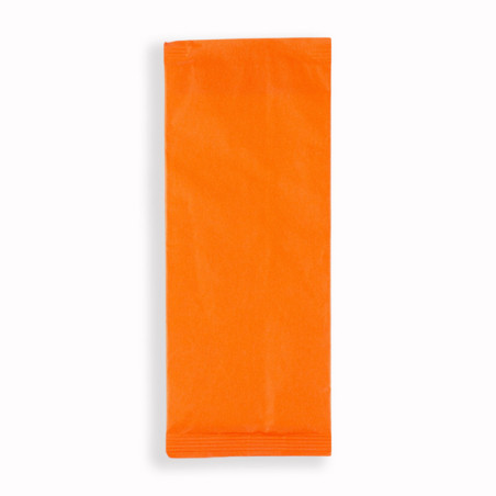 Enveloppe Porte-Couverts avec Serviettes Orange (1000 Utés)