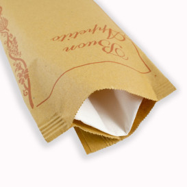 Enveloppe Porte-Couverts avec Serviettes "Buon Appetito" (125 Utés)
