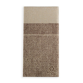 Zakvouw papieren servet Jute 40x40cm (30 stuks) 