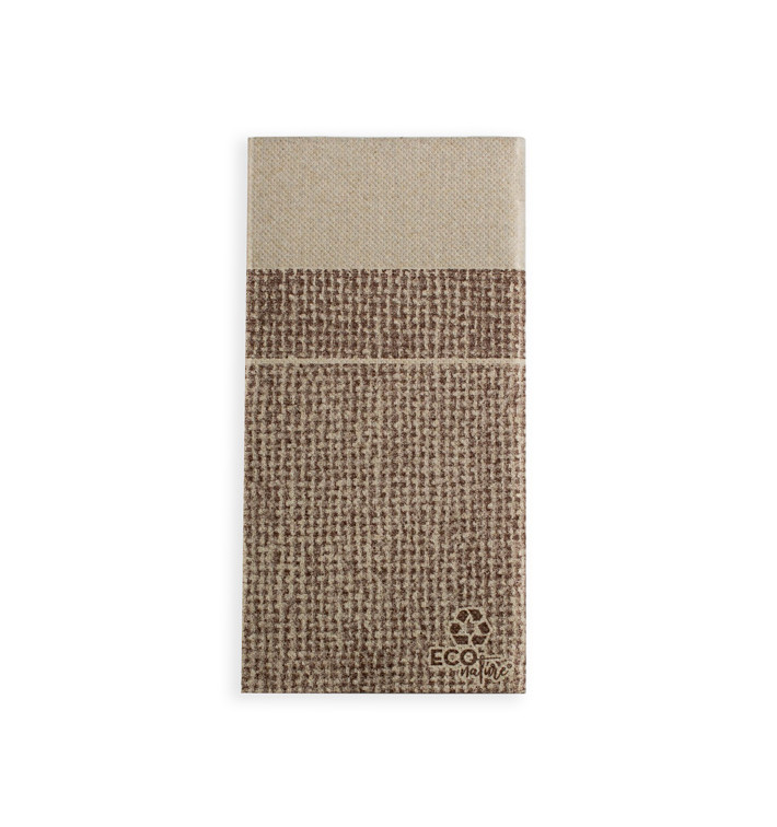 Zakvouw papieren servet Jute 40x40cm (30 stuks) 