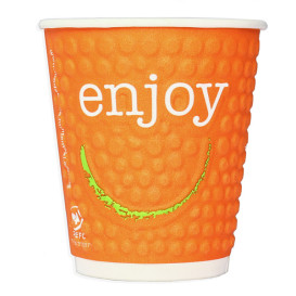 Gobelet Carton "Enjoy" 9Oz/270 ml Ø8,0cm (30 Unités)