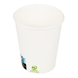 Gobelet Carton Blanc 9Oz/280ml Ø8,0cm (1.000 Unités)