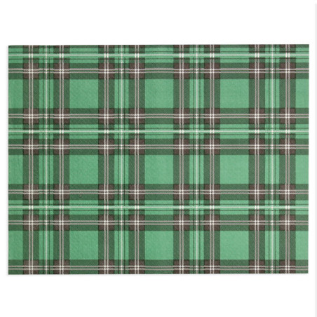 Placemat van Papier Groen "Edinburgh" 30x40cm 40g/m² (500 Stuks)