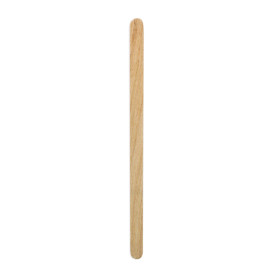 Agitateur en Bois Naturel pour Café Emballé 11cm (10000 Utés)