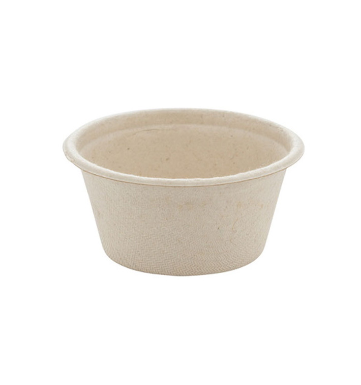 Pot en Canne à Sucre Naturel Ø6,0cm 60ml (100 Utés)