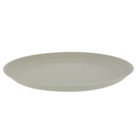 Assiette Réutilisable Premium PP Minéral Gris Ø27,5cm (54 Utés)