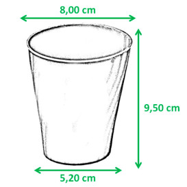 Gobelet Plastique PP "X-Table" Or 320ml (128 Utés)