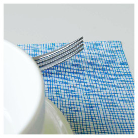 Papieren Placemats 30x40cm "Between Lines" Blauw 40g/m² (1000 Stuks)