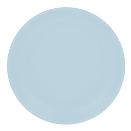 Assiette Réutilisable Durable PP Minéral Bleu Ø27,4cm (54 Utés)