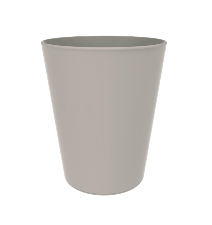 Gobelet Réutilisable Durable PP Minéral Gris 330ml (72 Utés)