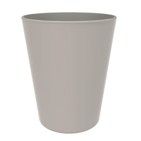 Gobelet Réutilisable Durable PP Minéral Gris 330ml (1 Uté)