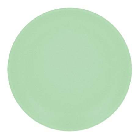 Assiette Réutilisable Durable PP Minéral Vert Ø27,4cm (65 Utés)