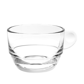 Tasse Réutilisable SAN “Cappuccino” Transparent 166ml (6 Utés)