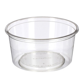 Récipient Compostable PLA Transparent 360ml (600 Utés)