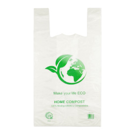 Sac à Bretelles 100% Compostable 55x60 cm (100 Utés)