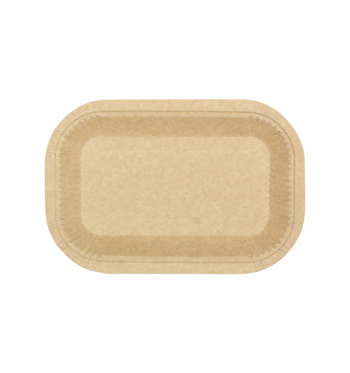 Plat en Carton Ingraissable Kraft 15x23cm 245g/m² (750 Utés)