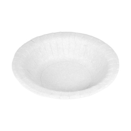 Assiette Creuse en Carton Ingraissable Blanc Ø19cm 250g/m² (500 Utés)