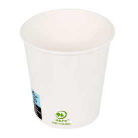 Gobelet Carton Blanc 4Oz/120ml Ø6,2cm (2.000 Unités)