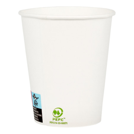 Gobelet Carton Blanc 9Oz/280ml Ø8,0cm (1.000 Utés)