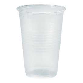 Gobelet Plastique PP Transp.230ml Ø7,0cm (100 Unités)