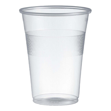 Gobelet Plastique PP Transparent 300ml Ø7,7cm (50 Unités)