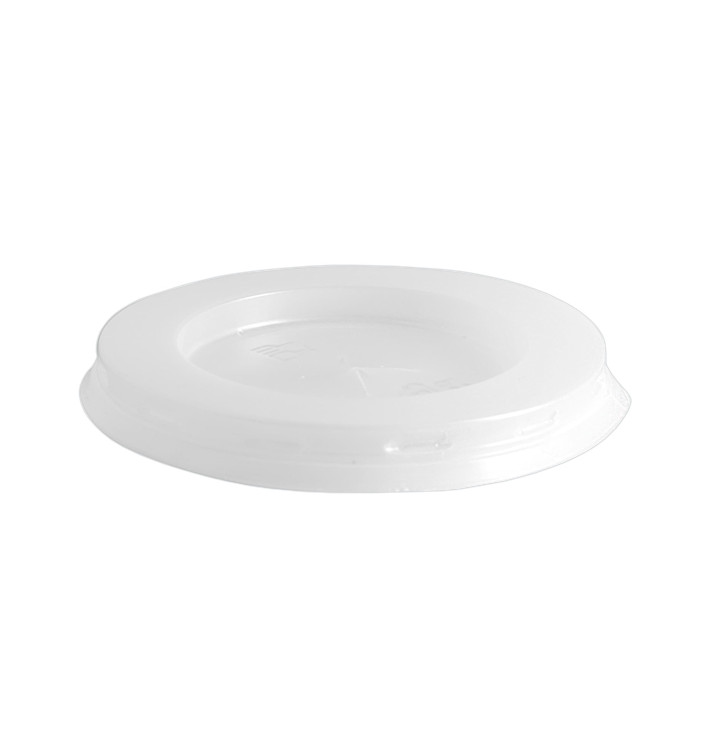 Plastic Deksel PS Ø7,7cm voor beker 300ml (100 stuks) 