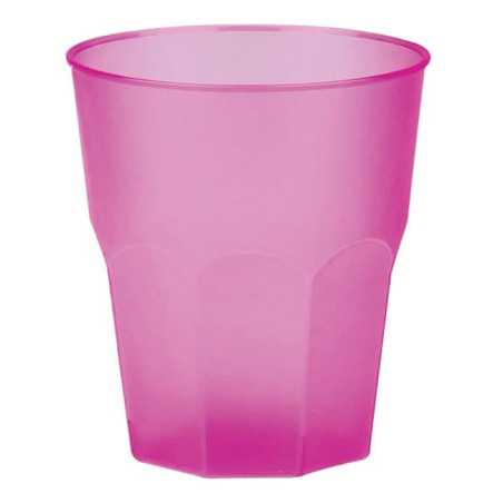 Gobelet Réutilisable Incassable PP Frost Fuchsia 350ml (20 Utés)