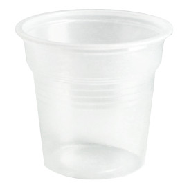 Gobelet Plastique PS Transp. 80ml Ø5,7cm (2.400 Utés)