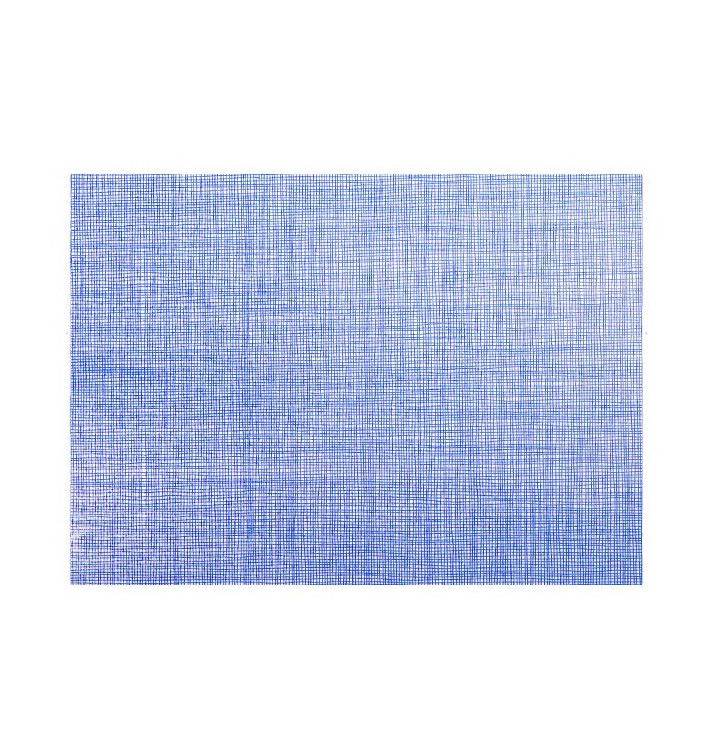 Papieren Placemats 30x40cm "Between Lines" Blauw 40g/m² (1000 Stuks)