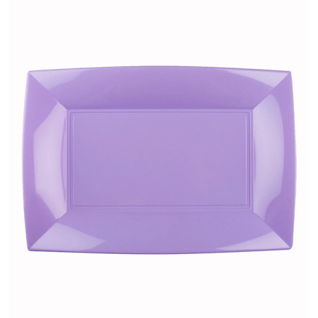 Plateau Plastique Lilas Nice PP 280x190mm (240 Utés)