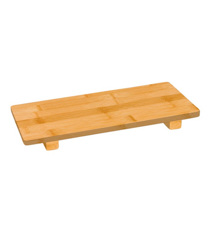 Bamboe sushi dienblad 30x11x2,5cm (40 stuks)