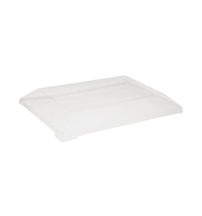 Couvercle Plastique PET 15,5x8,5cm (25 Unités)