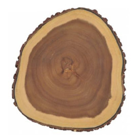 Plateau Rond Présentation en Bois Ø305x35mm (1 Uté)