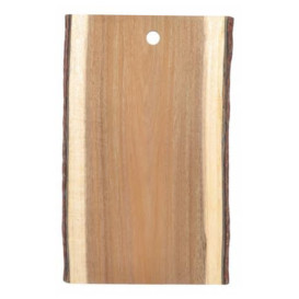 Houten bediening schotel Rechthoekige vorm 40,6x25,5x1,9cm (1 stuk) 