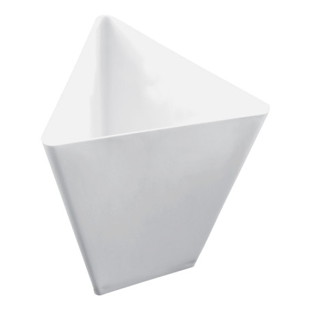 Verrine Dégustation Réutilisable PS Réutilisable PS "Triangle" Blanc 70ml (500 Utés)