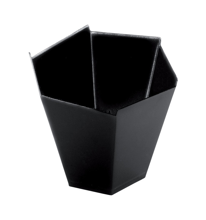 Verrine Dégustation "Gardenia" Noir 100 ml (500 Utés)