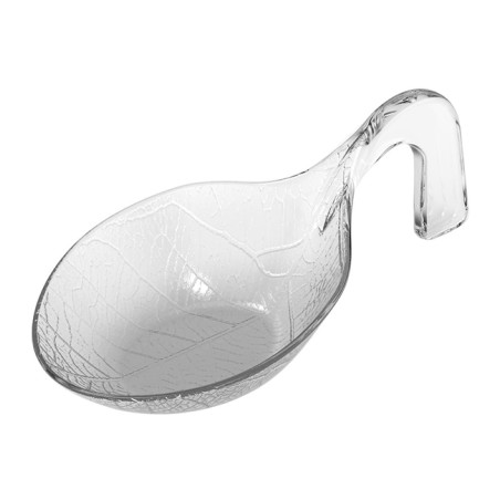 Herbruikbaar Proeving Lepel PS Kristal "Clofofilla" transparant 9,8cm (600 stuks) 